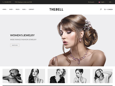 TheBell - Multipurpose eCommerce Bootstrap 4 Template bootstrap 4 catalog clothes ecommerce furniture shop html ecommerce html store modern design multipurpose online store responsive shoes shop shop store webshop