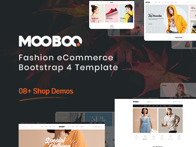 MooBoo - Fashion eCommerce Bootstrap 4 Template accessories beauty bootstrap 4 clean clothes cosmetic digital ecommerce food html5 mobile modern responsive retail shop