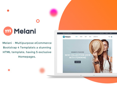 Melani - Multipurpose eCommerce Bootstrap 4 Template bootstrap 4 catalog clothes ecommerce furniture shop html ecommerce html store modern design multipurpose online store responsive shoes shop shop store webshop