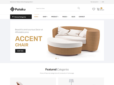 Pataku - Furniture Responsive Shopify Theme