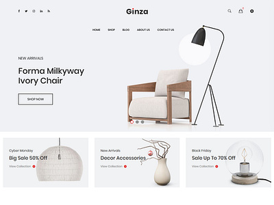 Ginza - Furniture Shopify Theme
