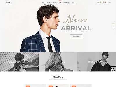 Negan – React eCommerce Template