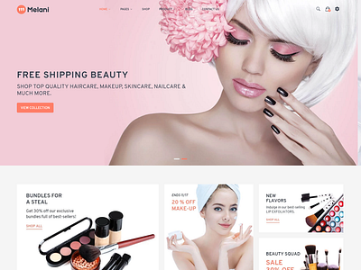 Melani Cosmetic Jewelry shopify theme bag beauty bootstrap clothes cosmetic digital ecommerce electronic fashion fashion shopify theme health html5 jewelry modern multipurpose responsive shopify