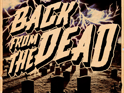 Back from the dead album cover art artwork back from the death castanea cover design illustration rock band