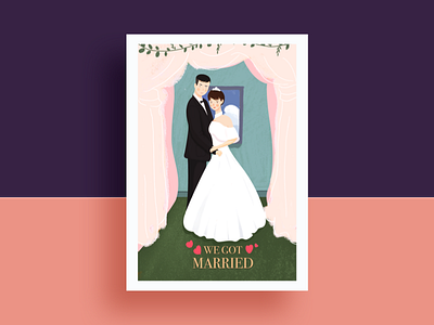 Got married illustration