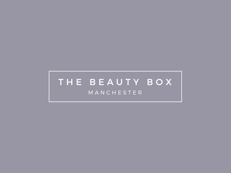 The Beauty Box Manchester Logo branding business colour design font graphic logo manchester pantone simple type women