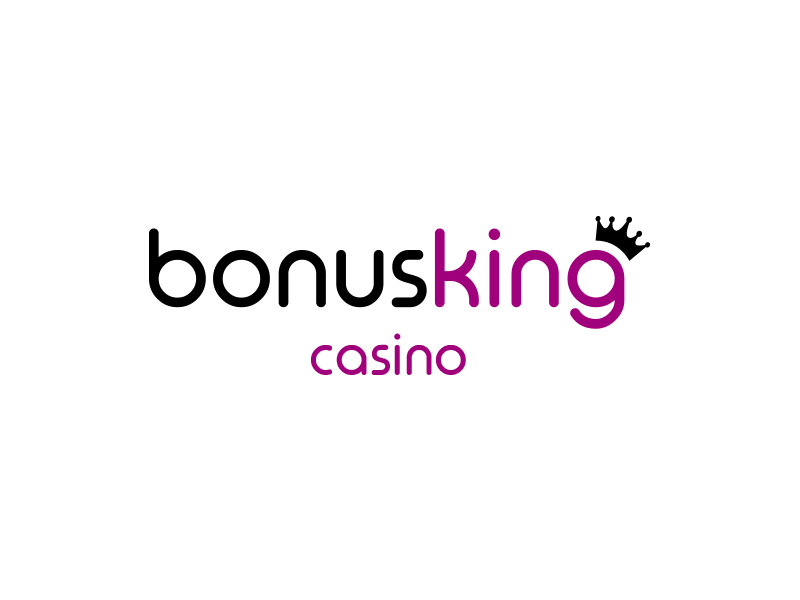 Bonus King Casino logo concept branding casino colour creative design gif icon logo new round simple type