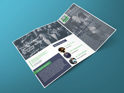 College Brochure branding graphic design logo ui