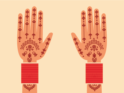 Mehndi Ceremony by Paulomi Pratap on Dribbble