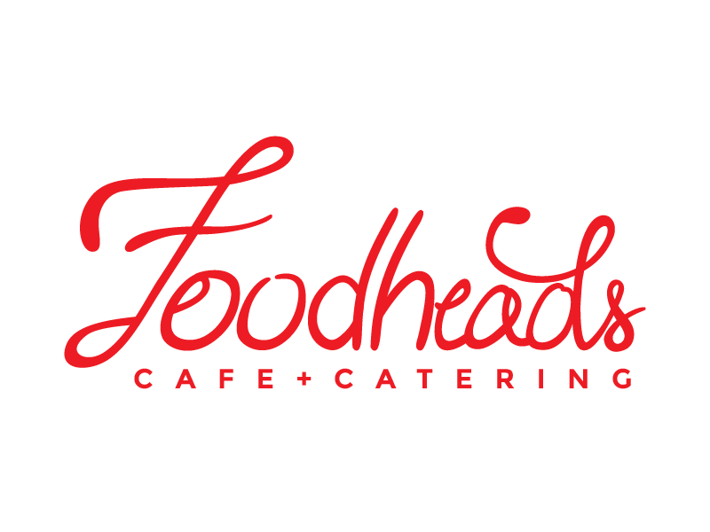 Foodheads Identity type hand homemade austin foodheads identity branding restaurant