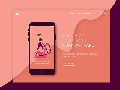 Fitness Website Template . calender design experience interface network social user web webpage