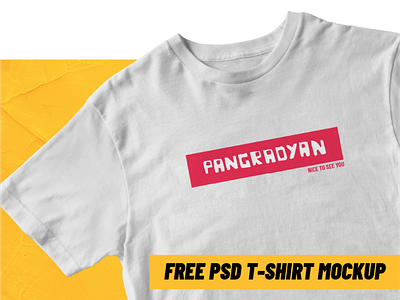 T-shirt Free PSD Mockup