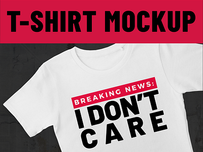 Free T-shirt Mockup Psd