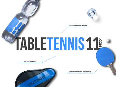 Brand identity guidelines - TableTennis11 branding ecommerce graphic design logo style guide table tennis visual identity