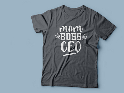 Mom Boss Ceo branding graphic design mother t shirt t shirt t shirt design vector