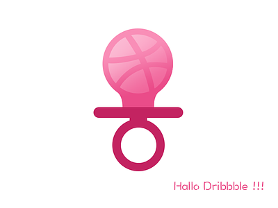 Hallo Dribbble all baby... dribbble for