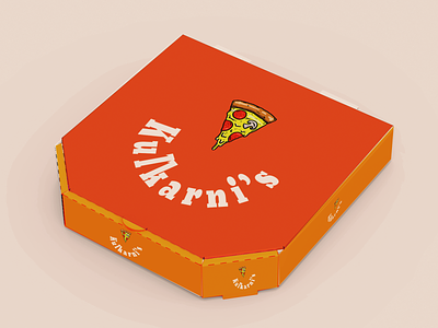 PIZZA box With Cheese and Pepperoni colors branding design dribbbleweeklywarmup. pizza