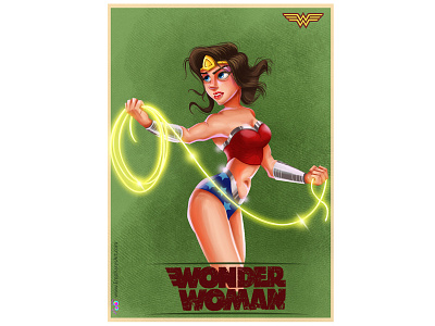 WonderWomen-Fanart. cartoon character fanart fashion pinup study style women wonderwomen