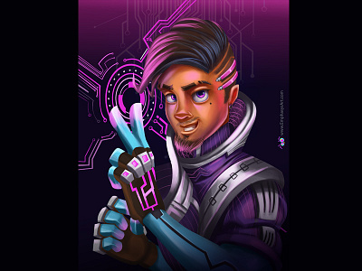 Sombra-GenderBend-Overwatch. game genderbend overwatch poster sombra