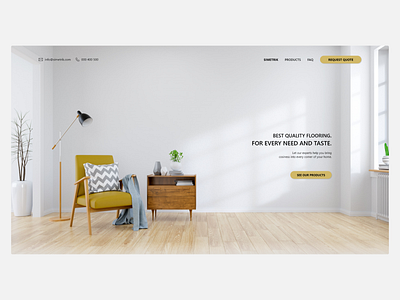 Homepage design design graphic design ui ux