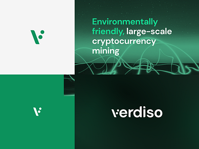 Logotype Verdiso Cryptocurrency mining