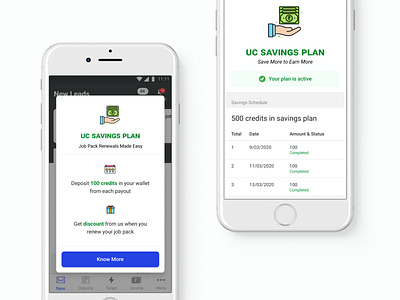 Introducing UC Savings Plan for Professionals app branding card design illustration layout logo typography ui ux web
