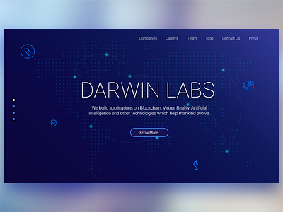 Darwin Labs - Home Page Redesigned