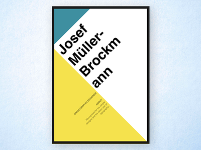 Josef Muller Brockmann Poster