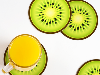 Cheer Up with Kiwi Koasters