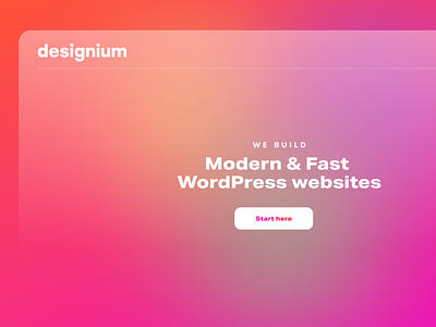 Designium Redesign