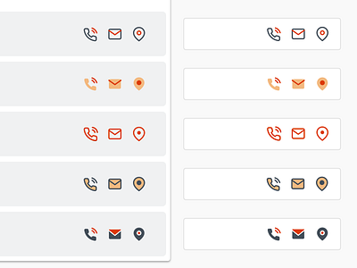 Feather Icons variations