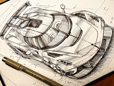 Koenigsegg Jesko automotive design car design car outline design hypercars hyperrealism hyperrealistic jesko supercars