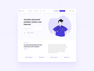 onlinelekar.sk / Web app / Concept