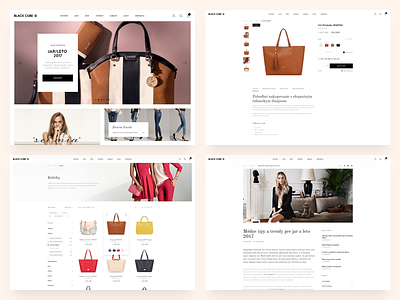 Black Cube – e-commerce debut design ecommerce eshop minimalism ui ux webdesign