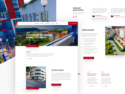 IKM architecture building company ikm landing ui ux webdesign website