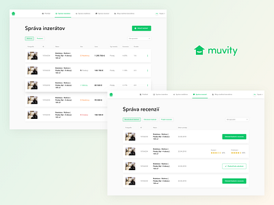 Muvity / Real estate agent admin administration administrator app dashboad dashboard design design ui ux web web admin web app web app design web application web application design web application development webdesign