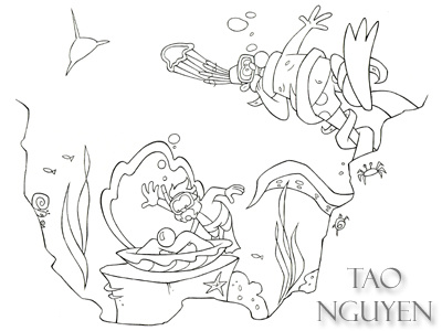 Tao Nguyen's Wild World Safari Project animation cartoon characterdesign conceptart disney kidstvshow marinelife ocean sketchdrawing taonguyen underthesea visualdevelopment