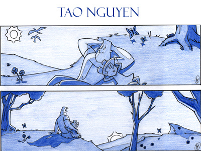 Tao Nguyen's Storyboard 1 cartoondrawings characterdesigns conceptart disney family nature sketchdrawings storyboards taonguyen