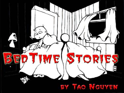 Tao Nguyen's Bedtime Stories Artwork bedroom cartoondrawings characterdesigns conceptart disney halloween monsters scary sketchdrawings spooky storyboards taonguyen