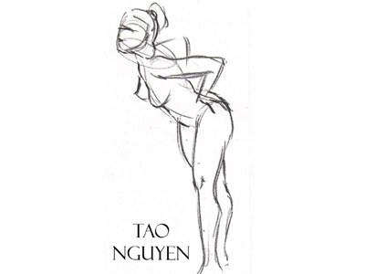 Tao Nguyen's Quick Gesture Drawing disney figuredrawing girl illustration lifedrawing quicksketch sketchdrawing taonguyen tinkerbell