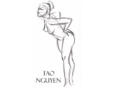 Tao Nguyen's Quick Gesture Drawing