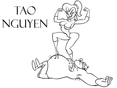 Tao Nguyen's Bully Girl Drawing