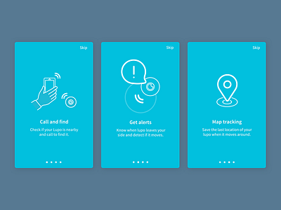 Mobile App Lupo - Onboarding by Duane Harrison on Dribbble
