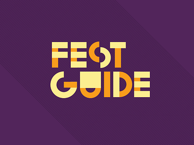 Festival Guide bulgaria festival flat goguide guide soifa typography