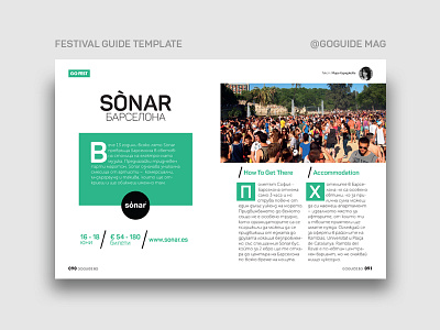 Festival Guide bulgaria festival goguide guide magazine music sofia tempalte