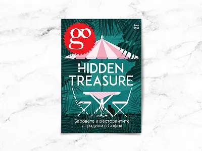 Hidden Treasure bulgaria cat cover design flat garden goguide issue june magazine restaurant sofia