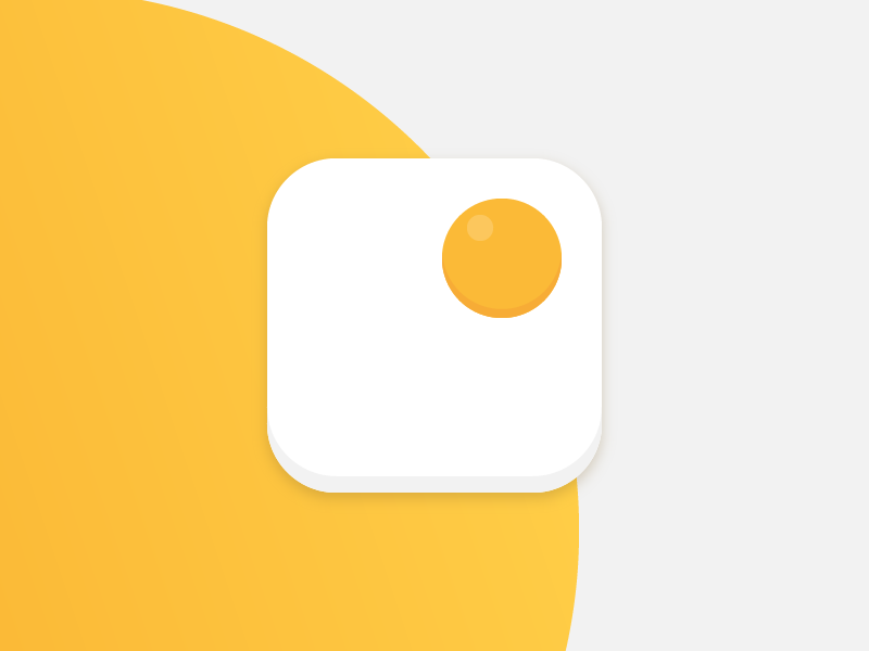 EggFast App Icon #DailyUI #005 breakfast app icon icon app 005 dailyui