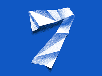 7 36 days 7 36 days of type 36 days of type 07 36 days of type 2020 36 days seven 36days7 36daysoftype 36daysoftype07 36daysoftype2020 36daysseven 7 blue digit number 7 number seven numbers numeral paper seven type