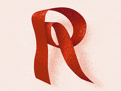 R 36 days of type 36 days of type 08 36 days of type 2021 36 days r 36daysoftype alphabet letter r lettering r texture type typography