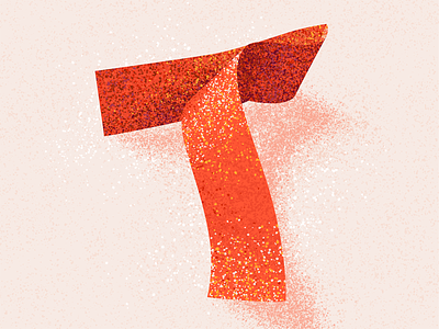 T 36 days of type 36 days of type 08 36 days of type 2021 36 days t 36daysoftype alphabet letter t lettering t texture type typography